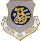 USAF 5th Air Force Small Hat Pin