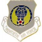 USAF 20th Air Force Small Hat Pin