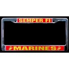 Marines Semper Fi License Plate Frame