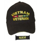 Vietnam Veteran Embroidered Cap
