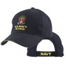 US Navy Retired Embroidered Cap