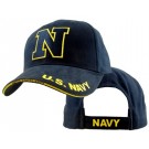 US Navy  N  Embroidered Cap
