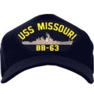 USS Missouri BB-63 Cap