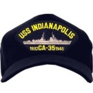 USS Indianapolis CA-35 (1932-1945) Cap