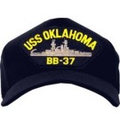 USS Oklahoma BB-37 Cap