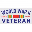 WWII Veteran Decal