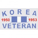 Korea Veteran Decal