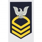 USN Rank E-7 Chief Petty Officer Decal 