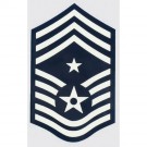 USAF E-9 Command Chief SGT. Decal
