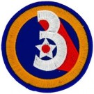3rd Air Force Patch/Small