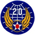 20th Air Force Patch/Small