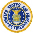USAF Retired Patch/Small