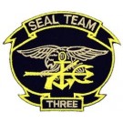Seal Team 3 Patch/Small