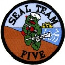 Seal Team 5 Patch/Small