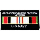 USN Afghanistan Vet Patch/Small