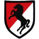 11th Armored Cav Patch/Small