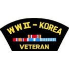 WW II/Korea Vet Patch/Small