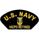 USN E-9 MCPO Retired Patch/Small