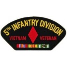 VN 5th Inf Vet Patch/Small