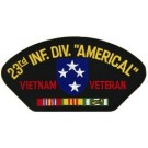 VN 23rd Inf Vet Patch/Small