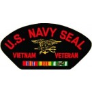 USN VN Seal Vet Patch/Small