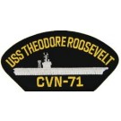 USS T Roosevelt Patch/Small