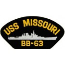 USS Missouri Patch/Small