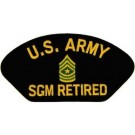 USA SGM Retired Patch/Small