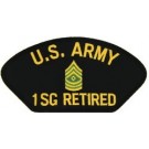 USA 1SGT Retired Patch/Small