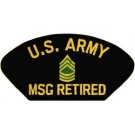 USA MSG Retired Patch/Small