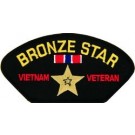 VN Bronze Star Vet Patch/Small