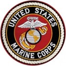 US Marine Corps Back Patch