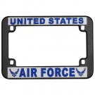 U.S. Air Force Motorcycle Plastic License Plate Frame