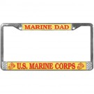 Marine DAD License Plate Frame