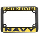 US Navy Motorcycle Plastic License Plate Frame