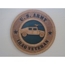 US Army Veteran Iraq Plaque