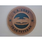 US Army Veteran Iraq CAB Plaque