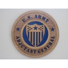 US Army Adjutant General Plaque