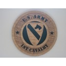 US Army 1st Cav Plaque
