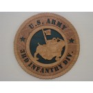 US Army 3rd Infantry Division Plaque