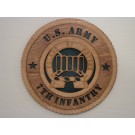 US Army 7th Infantry Division Plaque