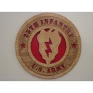 US Army 25th Infantry Plaque