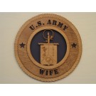 US Army Wife Plaque