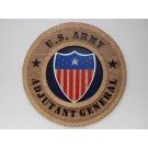 US Army Adjutant General Custom Plaque