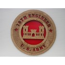 US Army 76th Engineers Custom Plaque