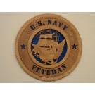 US Navy Veteran Plaque