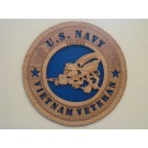US Navy Veteran Vietnam Seabee Plaque