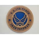 US Air Force Veteran Iraq Plaque