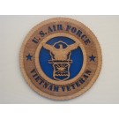 US Air Force Veteran Vietnam Plaque