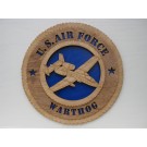 US Air Force Warthog Plaque